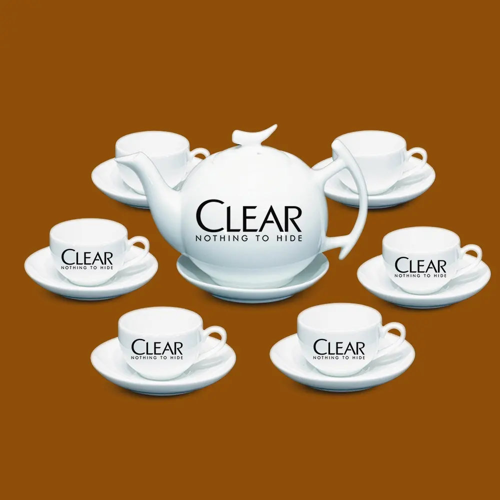 Bộ ấm trà quà tặng Clear