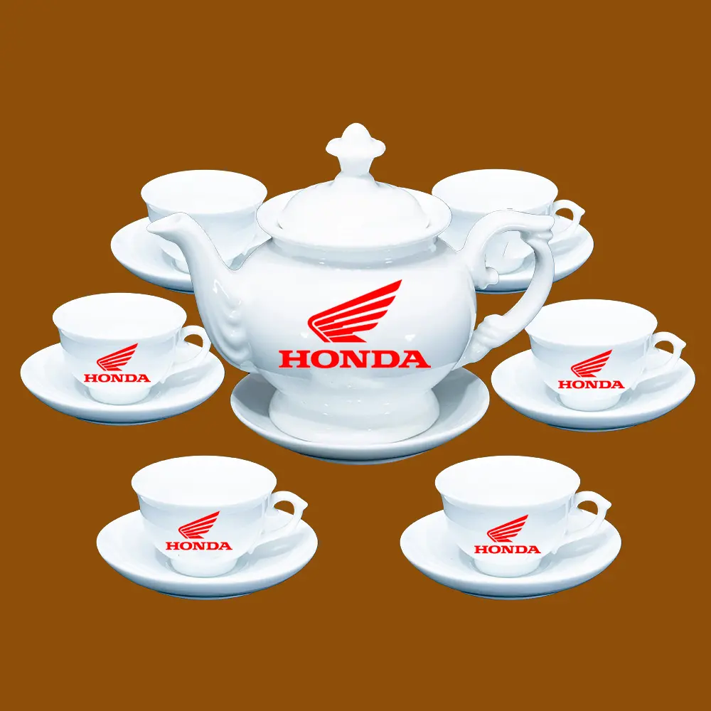 Bộ ấm trà quà tặng Honda