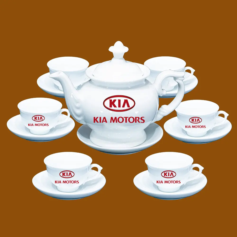 Bộ ấm trà quà tặng Kia Motors