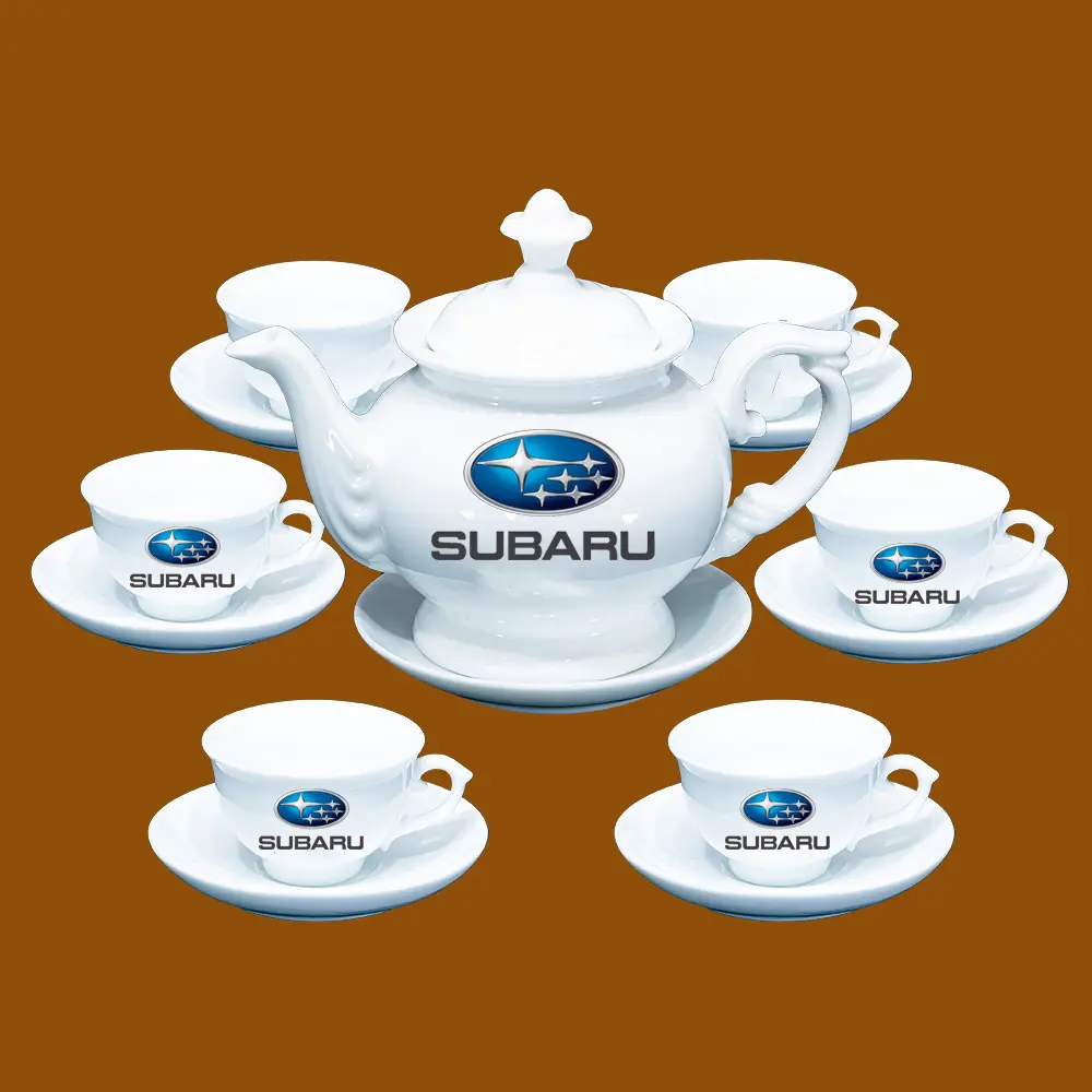 Bộ ấm trà quà tặng Ôtô Subaru