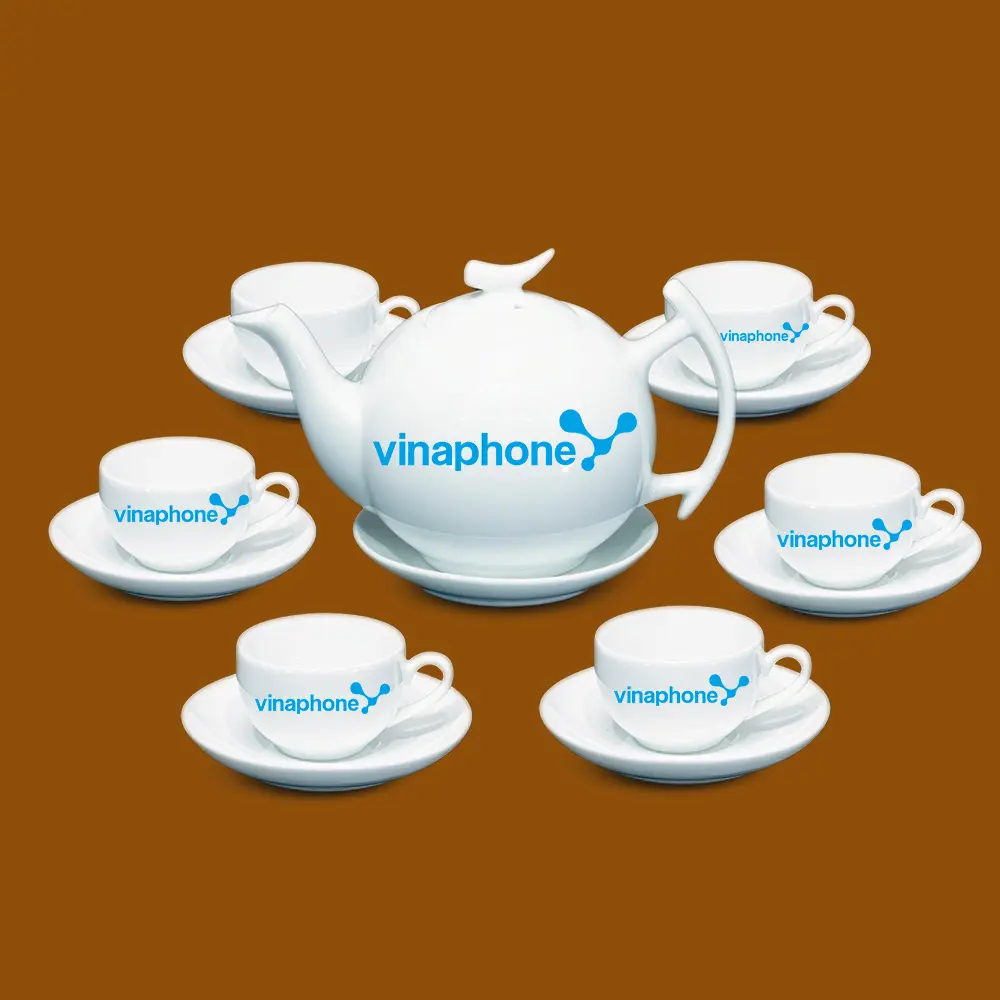 Bộ ấm trà quà tặng VinaPhone