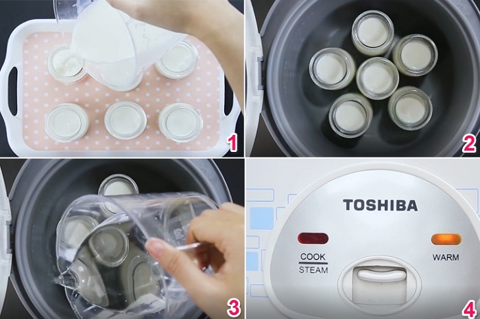 Cách làm sữa chua nếp cẩm đơn giản mà chuẩn vị - Bước 2
