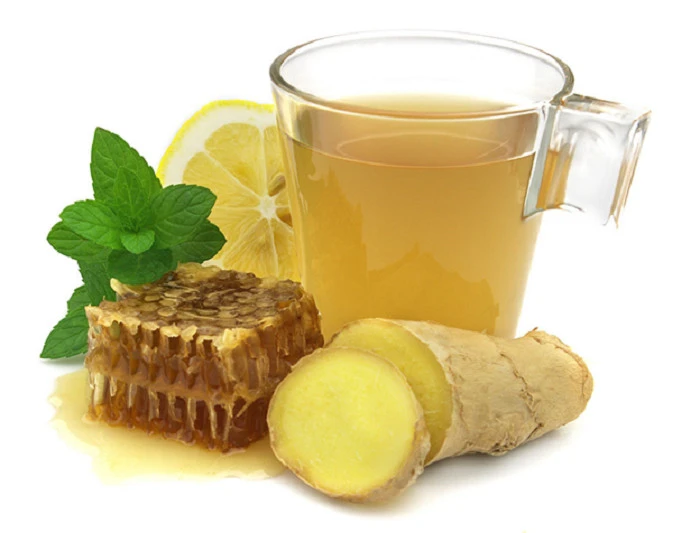 Uống trà gừng cùng mật ong giúp bạn có hệ tiêu hóa khỏe mạnh