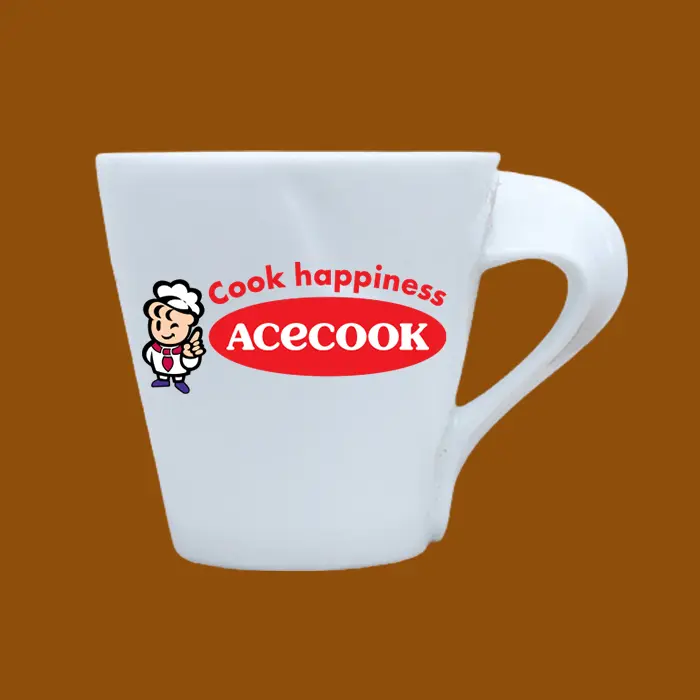 Ly sứ in logo Acecook