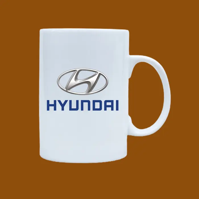 Ly sứ in logo Huyndai