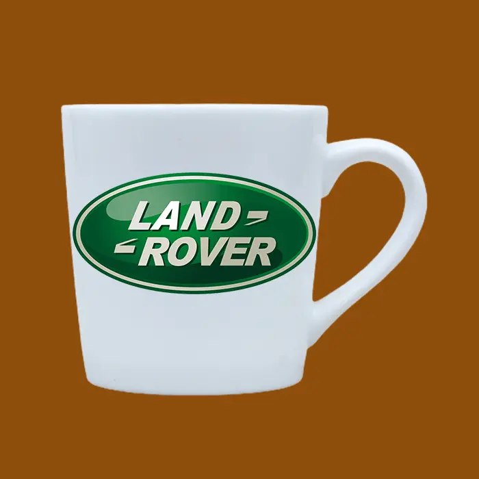 Ly sứ in logo Land Rover