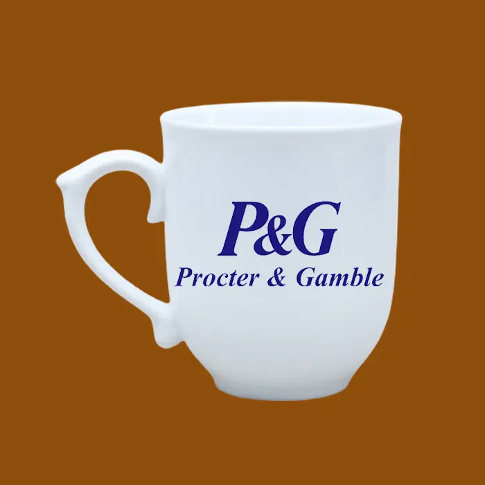 Ly sứ in logo P&G