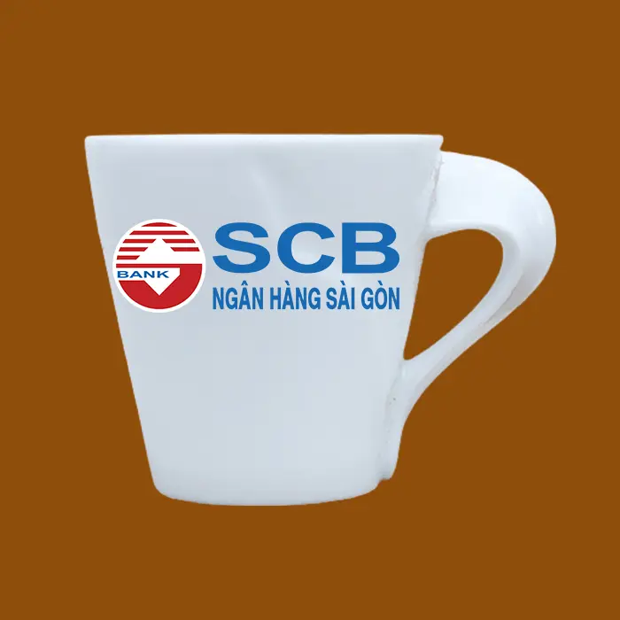 Ly sứ in logo SCB