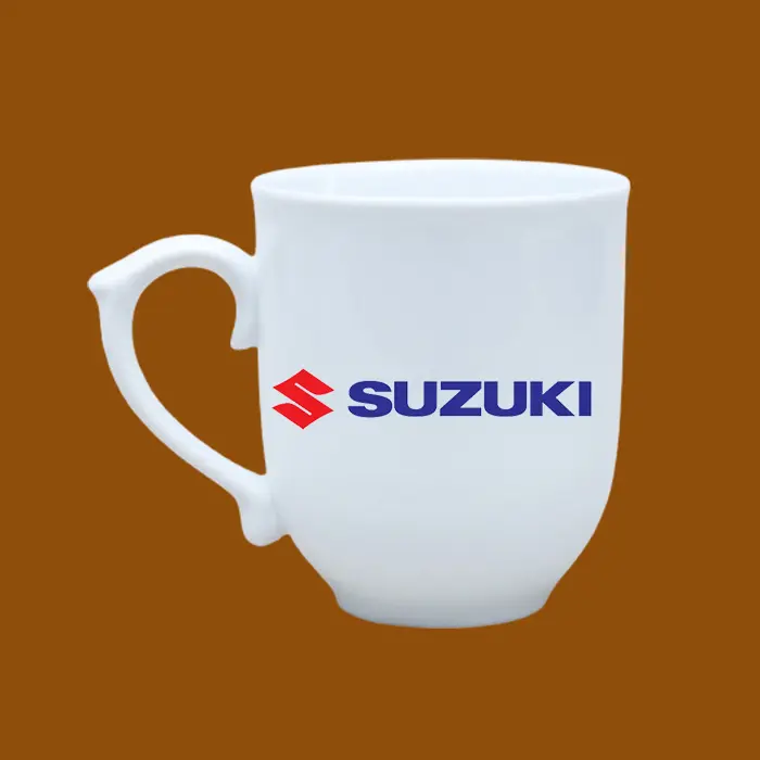 Ly sứ in logo Suzuki