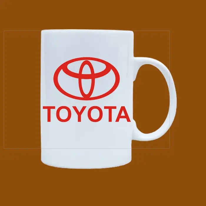 Ly sứ in logo Toyota
