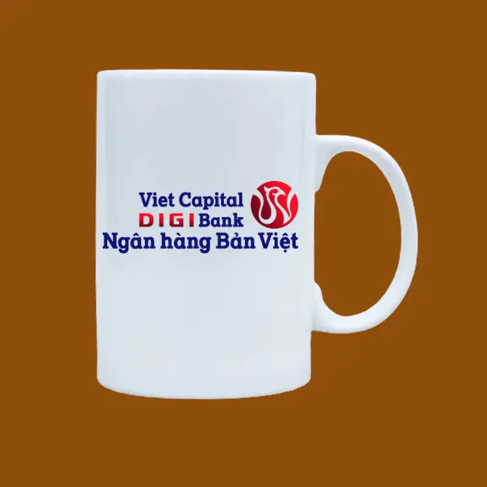 Ly sứ in logo Viet Capital