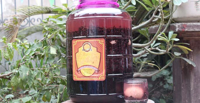 rượu nếp cẩm